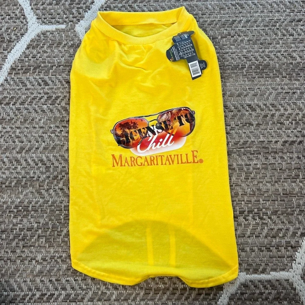 Margarittaville Dog Shirt Sz XL